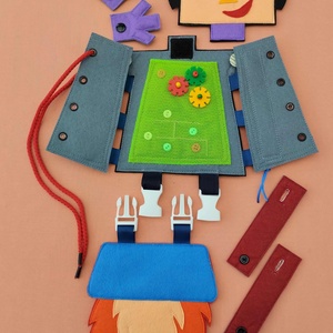 Matató robot: Mikrobi - játék & sport - készségfejlesztő és logikai játék - oktató játékok - Meska.hu