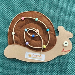 Matató tábla: Csiga puzzle - játék & sport - készségfejlesztő és logikai játék - oktató játékok - Meska.hu