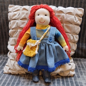 Waldorf jellegű baba - Kata, Játék & Sport, Baba & babaház, Baba, Varrás, MESKA