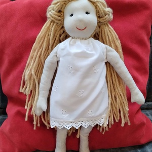 Waldorf jellegű baba - Emma - játék & sport - baba & babaház - baba - Meska.hu