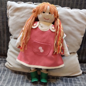 Waldorf jellegű baba - Rozina, Játék & Sport, Baba & babaház, Baba, Varrás, MESKA