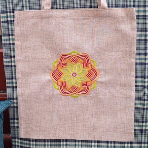 Vászon táska-  Mandala - táska & tok - bevásárlás & shopper táska - shopper, textiltáska, szatyor - Meska.hu