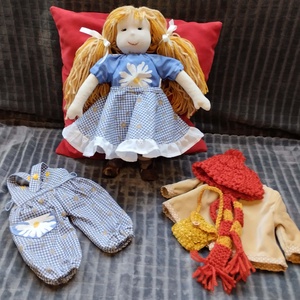 Waldorf jellegű baba - Anna, Játék & Sport, Baba & babaház, Baba, Varrás, MESKA