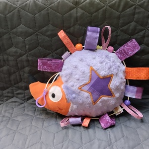 Játszó pajti, süni-lila színű, Játék & Sport, 3 éves kor alattiaknak, Alvóka & Rongyi, Varrás, MESKA