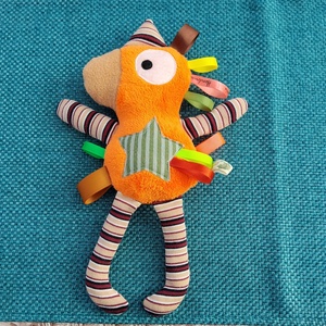 Játszó pajti, nap sárga, csíkos, Baba - mama, Baba játékok, Szundikendő, alvóka, Varrás, MESKA