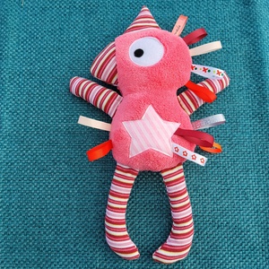 Játszó pajti, rózsaszín, csíkos, Baba - mama, Baba játékok, Szundikendő, alvóka, Varrás, MESKA