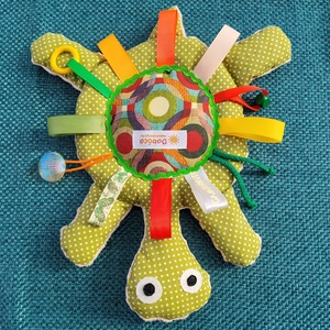 Játszó pajti, teknős, világos zöld színű, Baba - mama, Baba játékok, Szundikendő, alvóka, Varrás, MESKA