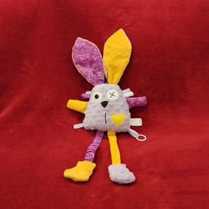 Játszó pajti, halvány lila, Baba - mama, Baba játékok, Szundikendő, alvóka, Hímzés, Varrás, MESKA