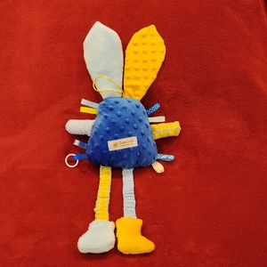 Játszó pajti, kék-sárga - baba - mama - baba játékok - szundikendő, alvóka - Meska.hu