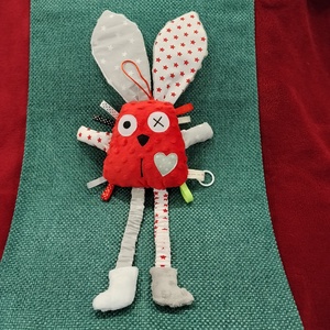 Játszó pajti, piros, Baba - mama, Baba játékok, Szundikendő, alvóka, Hímzés, Varrás, MESKA