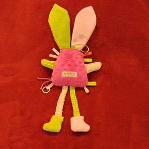 Játszó pajti, magenta-zöld - baba - mama - baba játékok - szundikendő, alvóka - Meska.hu