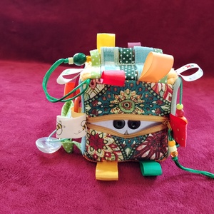 Baba kocka, bújtatós, Baba - mama, Baba játékok, Babakocka, Varrás, MESKA