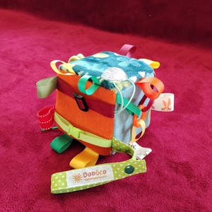 Baba kocka, bújtatós - baba - mama - baba játékok - babakocka - Meska.hu