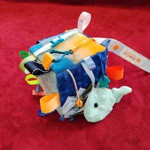 Baba kocka, halacskás - baba - mama - baba játékok - babakocka - Meska.hu