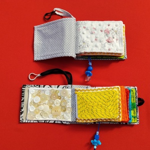 Szenzoros lapozgató, demencia, alzheimer - baba - mama - baba játékok - mozgásfejlesztő játékok - Meska.hu