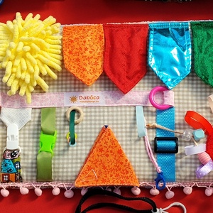 Aktivitás párna, időseknek, demencia, alzheimer - baba - mama - baba játékok - mozgásfejlesztő játékok - Meska.hu