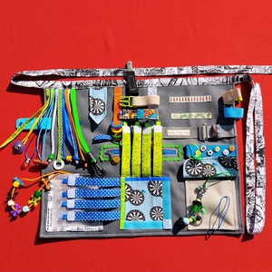 Időskori demens kötény, stroke rehabilitáció, alzheimer - baba - mama - baba játékok - mozgásfejlesztő játékok - Meska.hu