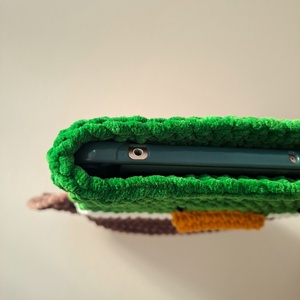 Horgolt kacsás tok  - könyv & zene - könyvtok - Meska.hu