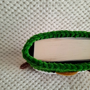 Horgolt kacsás könyvtok - könyv & zene - könyvtok - Meska.hu