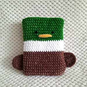 Horgolt kacsás könyvtok - könyv & zene - könyvtok - Meska.hu