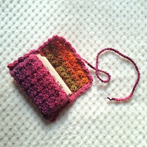 Horgolt kártyatartó , Táska & Tok, Pénztárca & Más tok, Kártyatartó & Irattartó, Horgolás, MESKA