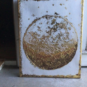 Aranybolyg, Otthon & Életmód, Dekoráció, Kép & Falikép, Táblakép, Decoupage, transzfer és szalvétatechnika, Festészet, MESKA