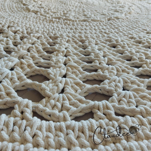 Horgolt kör szőnyeg Lotti 150/P6 - otthon & életmód - lakástextil - szőnyeg - horgolt szőnyeg - Meska.hu