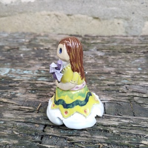 Clay Lady (Easter egg) - művészet - szobor - kerámia - Meska.hu