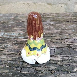 Clay Lady (Easter egg) - művészet - szobor - kerámia - Meska.hu