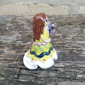 Clay Lady (Easter egg) - művészet - szobor - kerámia - Meska.hu