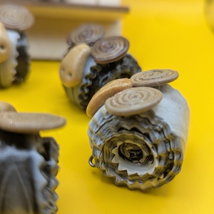 Kézműves bárány, kos figura polimer gyurmából (polymer clay), karácsonyi ajándék - 127 - kellékek & szerszámok - dekorációs kellékek - figurák - Meska.hu