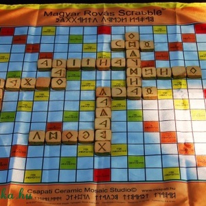 Magyar Rovás Szó Mozaik (Magyar Rovás Scrabble)  -  Rovásírást oktató szójáték  - Meska.hu