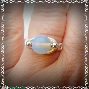 Opalit gyűrű -  - Meska.hu