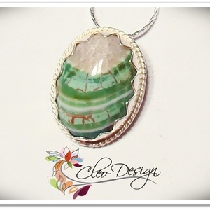 Sárkányvér achát medál  - Meska.hu