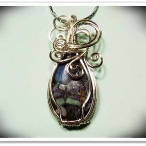 Üledékes jáspis medál - Meska.hu