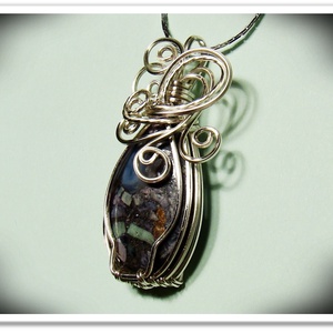 Üledékes jáspis medál -  - Meska.hu