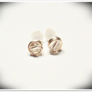 Hegyikristály fülbevaló - Meska.hu