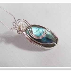 Labradorit medál -  - Meska.hu