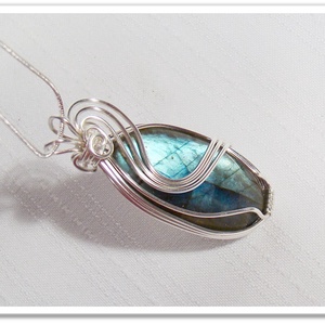 Labradorit medál -  - Meska.hu