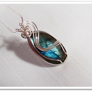 Labradorit medál -  - Meska.hu