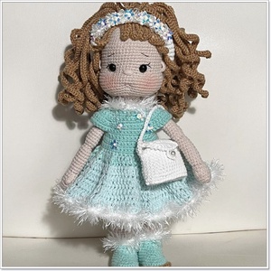 Horgolt Liza baba - Meska.hu