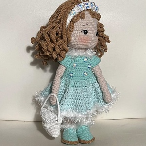 Horgolt Liza baba - játék & sport - baba & babaház - baba - Meska.hu