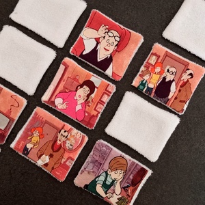 Arctisztító korong - Mézga család - Meska.hu