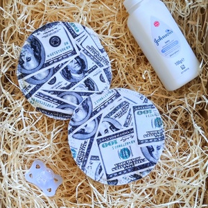 Szoptatós melltartóbetét - Dollár - Meska.hu