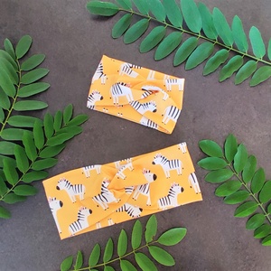 Fülmelegítő - zebrás - ruha & divat - sál, sapka, kendő - fejpánt - Meska.hu