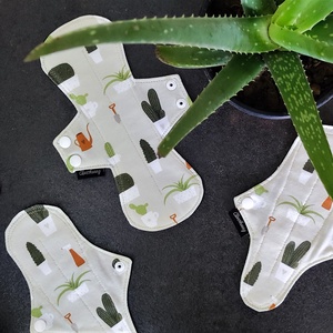 Mosható betét - kaktusz - szépségápolás - intim higiénia - intimbetét - Meska.hu