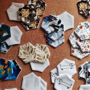 Arctisztító korong - 7-es szett - szépségápolás - arcápolás - arctisztító korong - Meska.hu