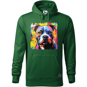 Pitbull portré v1, Ruha & Divat, Férfi ruha, Férfi pulóver, , MESKA