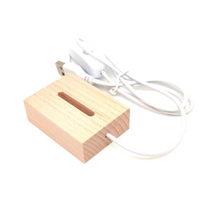 Achát lap tartó LED lámpa fehér 6�4,5 cm USB - Meska.hu