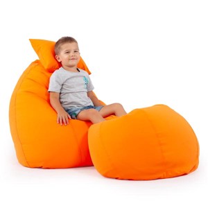 Narancs ALL IN Tini Babzsákfotel Garnitúra, , , MESKA